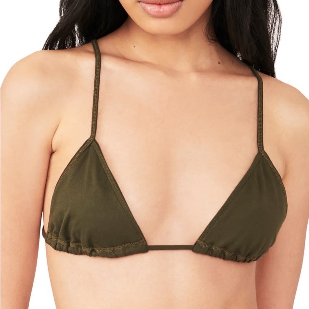 Free People Sammi Bra Green